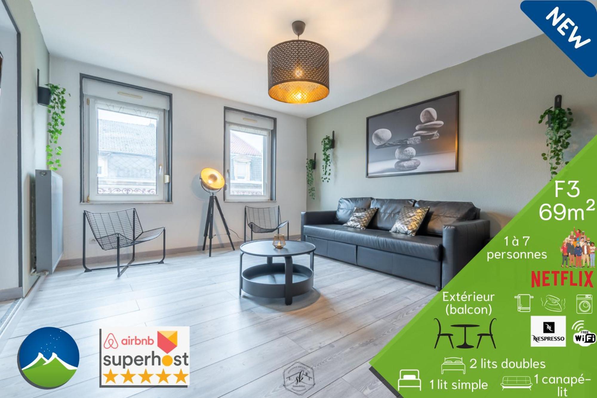 Studio & Appts - 1 A 4 Lits, 1 To 4 Beds - 1 A 7 Pers, 1 To 7 Pax - Confort, Flexibilite Hayange Экстерьер фото