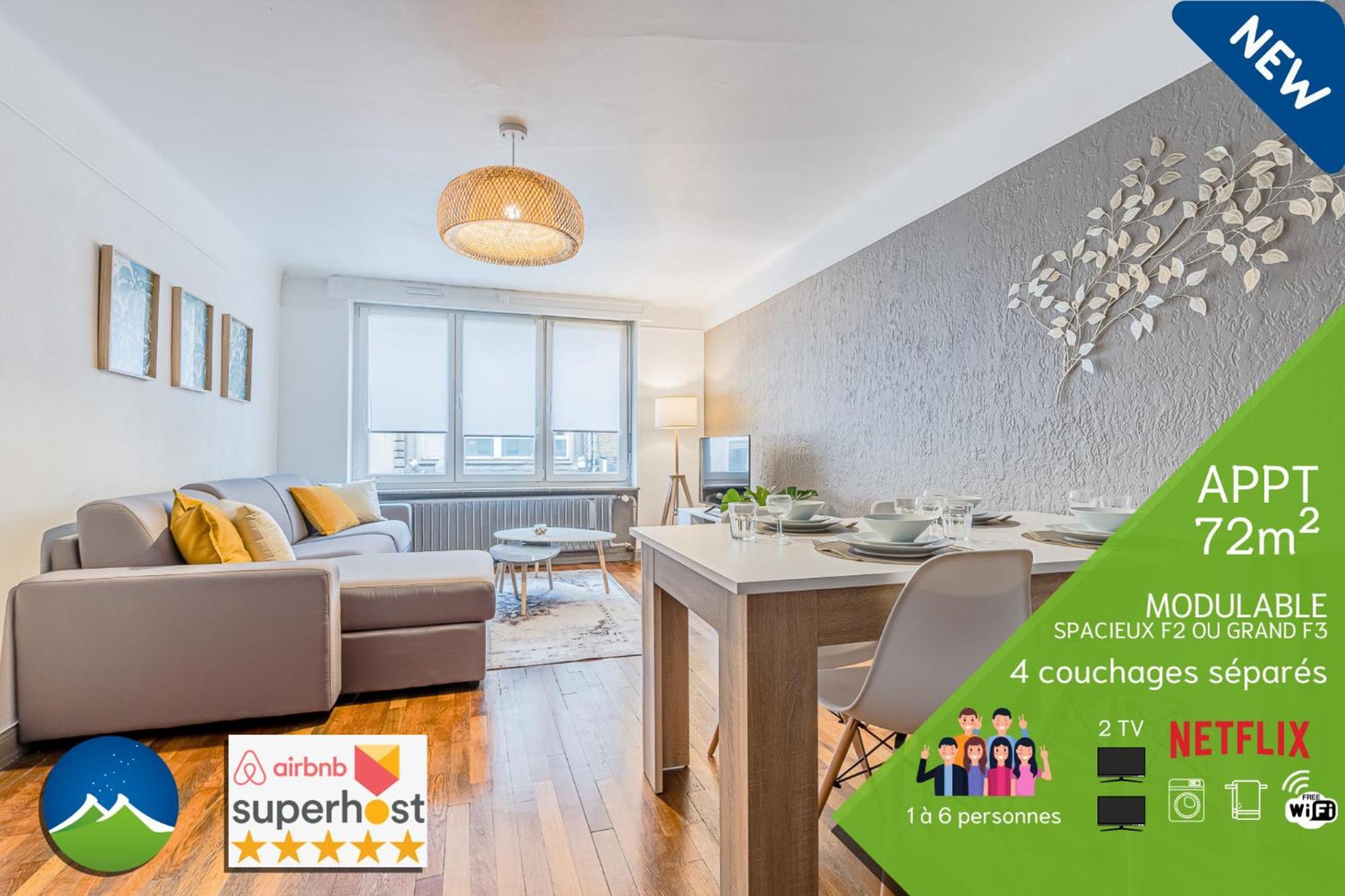 Studio & Appts - 1 A 4 Lits, 1 To 4 Beds - 1 A 7 Pers, 1 To 7 Pax - Confort, Flexibilite Hayange Экстерьер фото